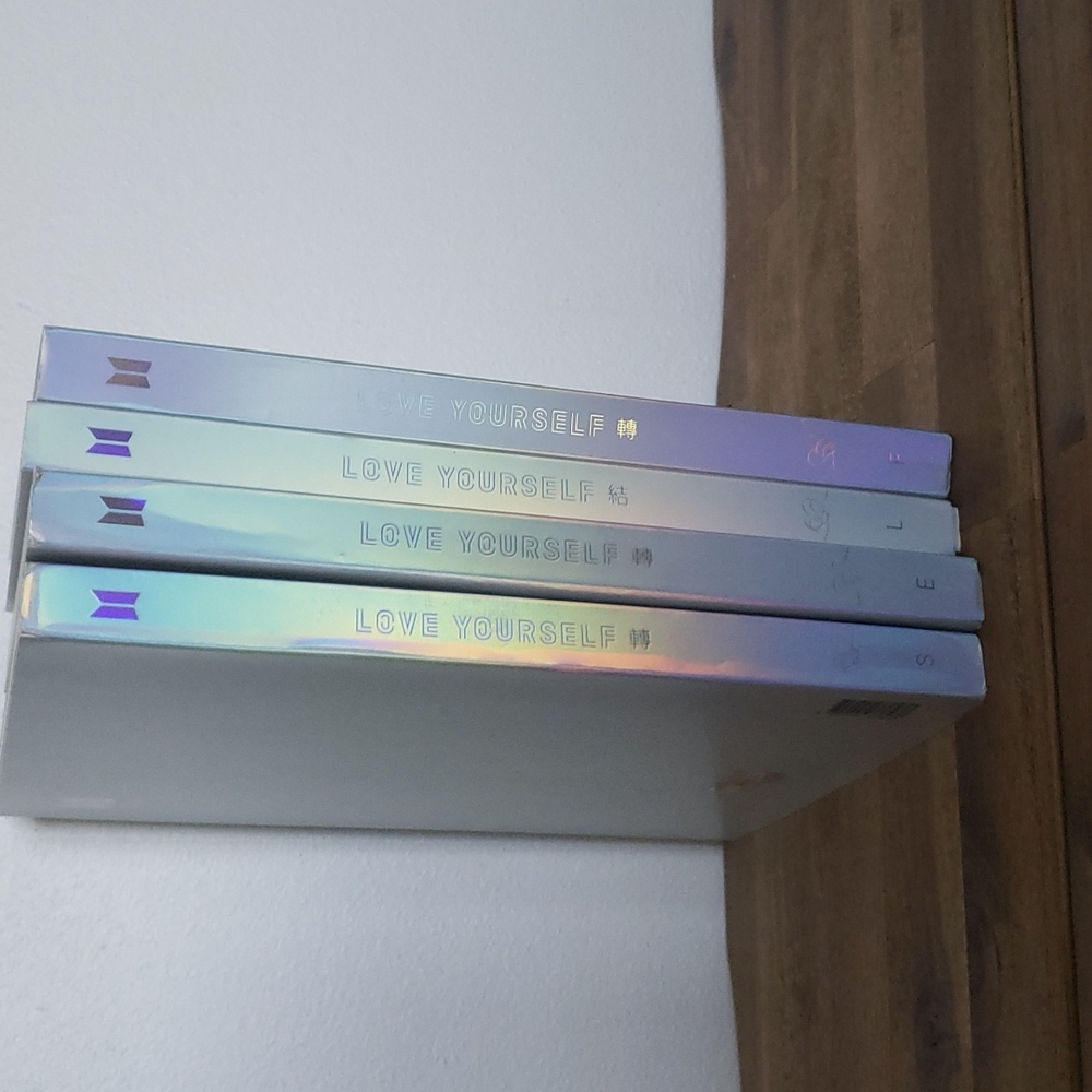 S E L F love yourself album silver